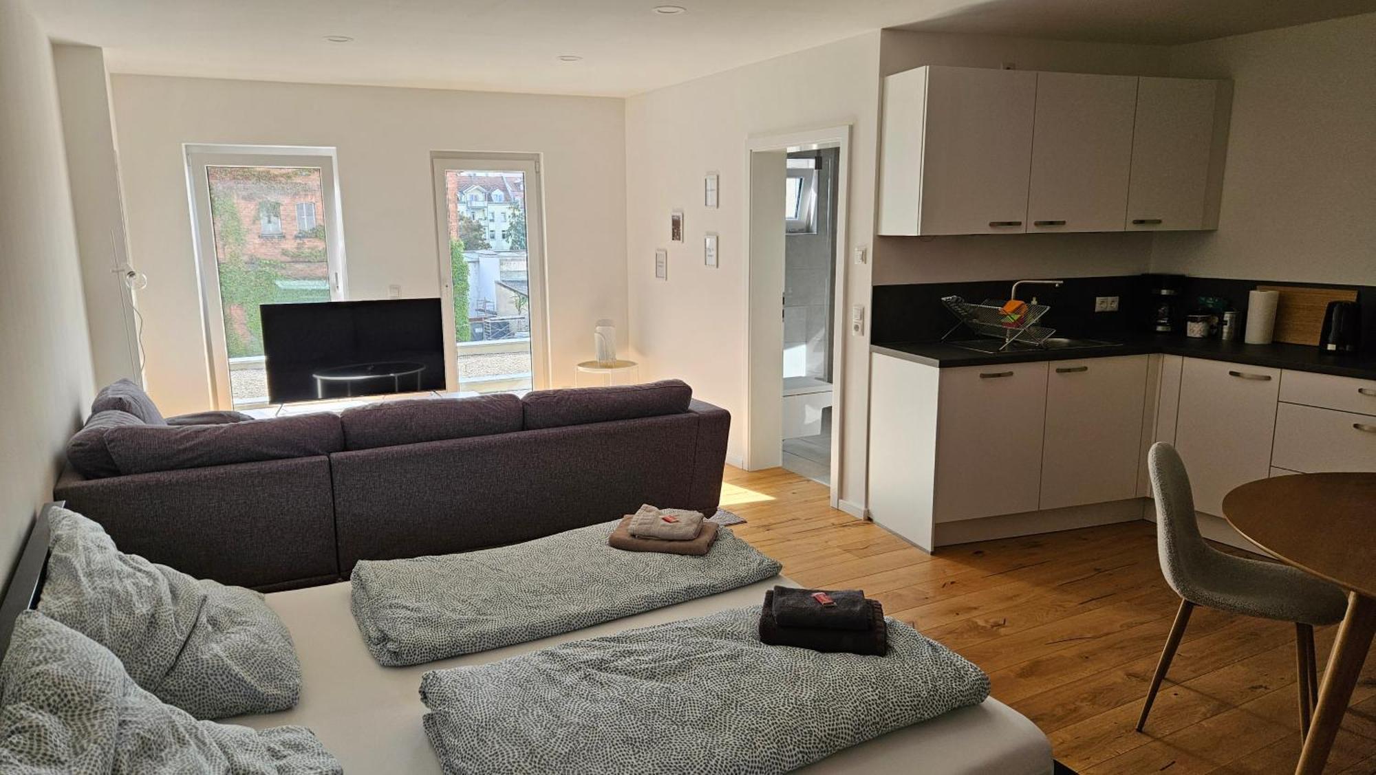 Apartment Ku28 Two Bamberg - Ruhig In Zentraler Lage Mit Parkplatz Ngoại thất bức ảnh